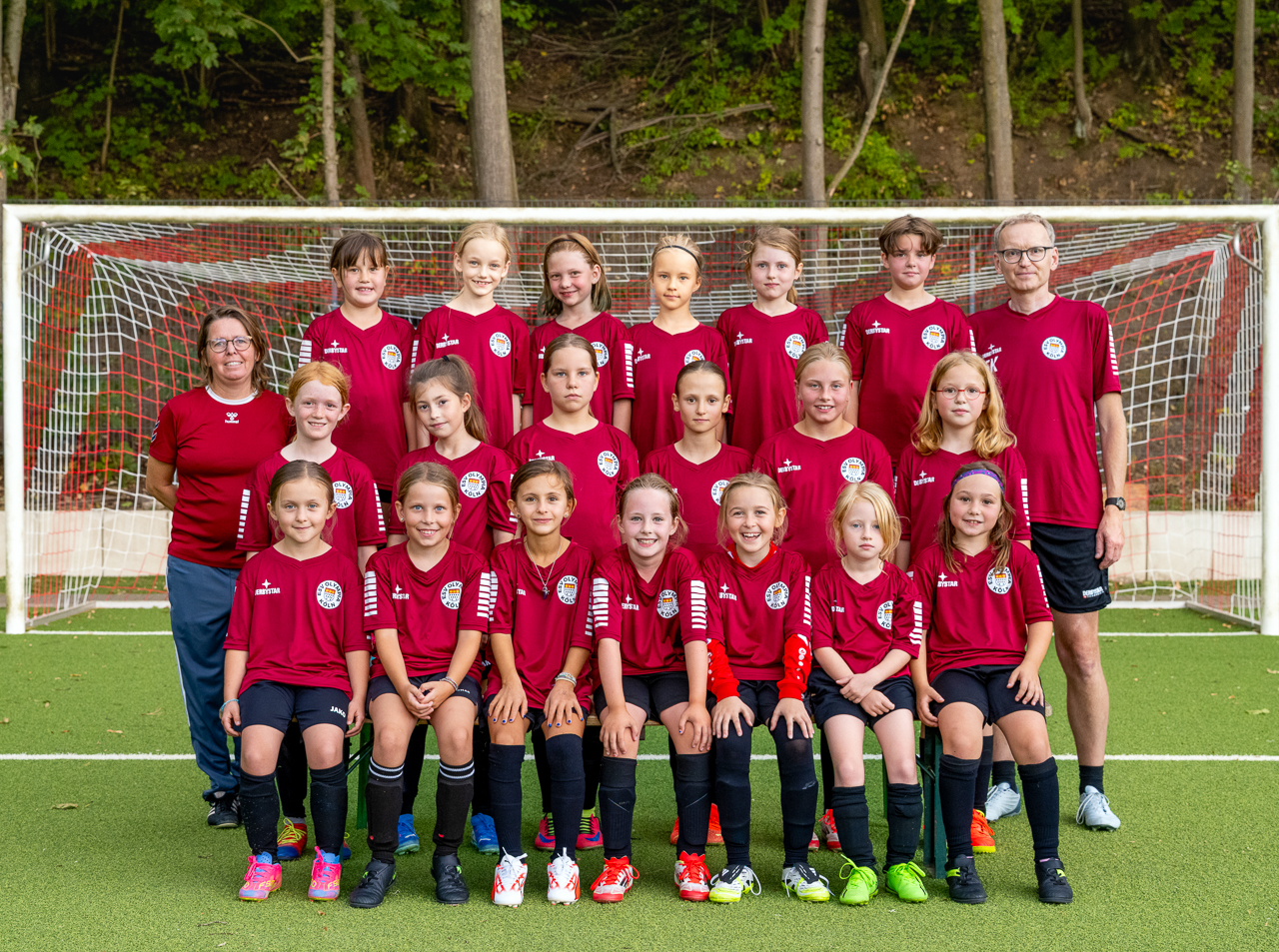 U10 Juniorinnen Team Foto ESV Olympia