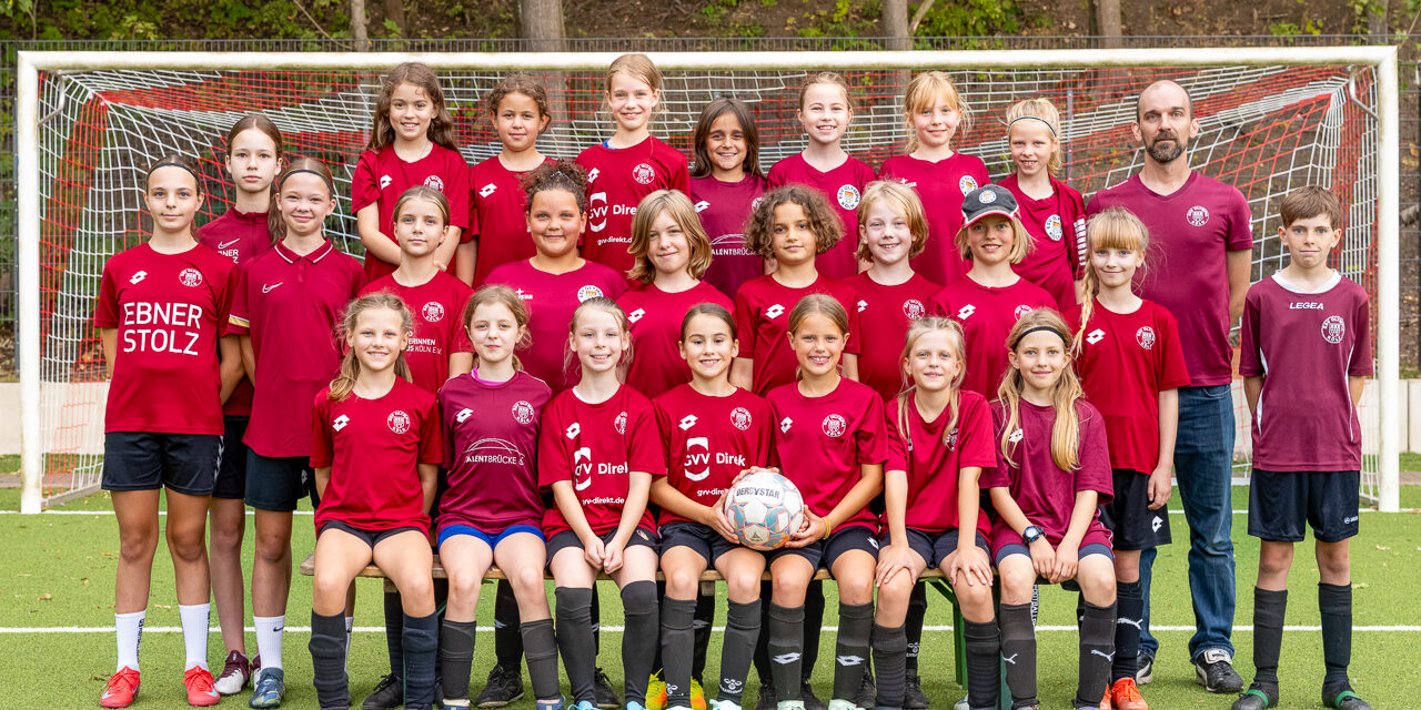 Mannschaftsfoto U11 Juniorinnen ESV Olympia