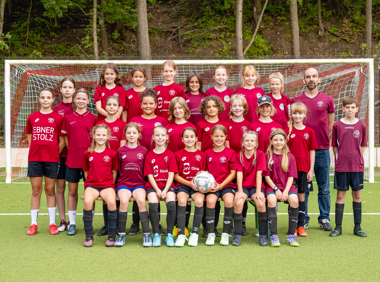Mannschaftsfoto U11 Juniorinnen ESV Olympia
