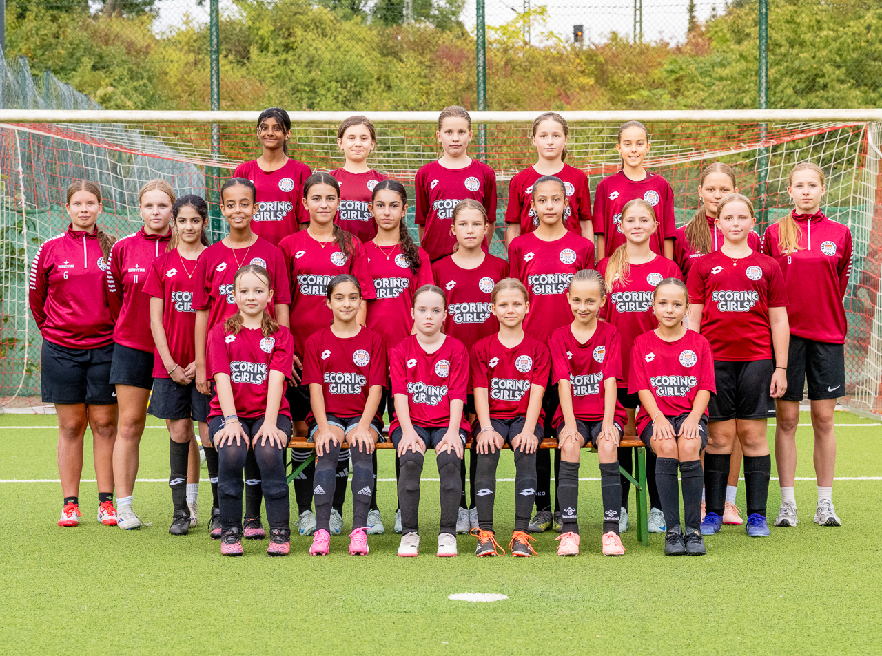 Teamfoto U13 II Juniorinnen ESV Olympia