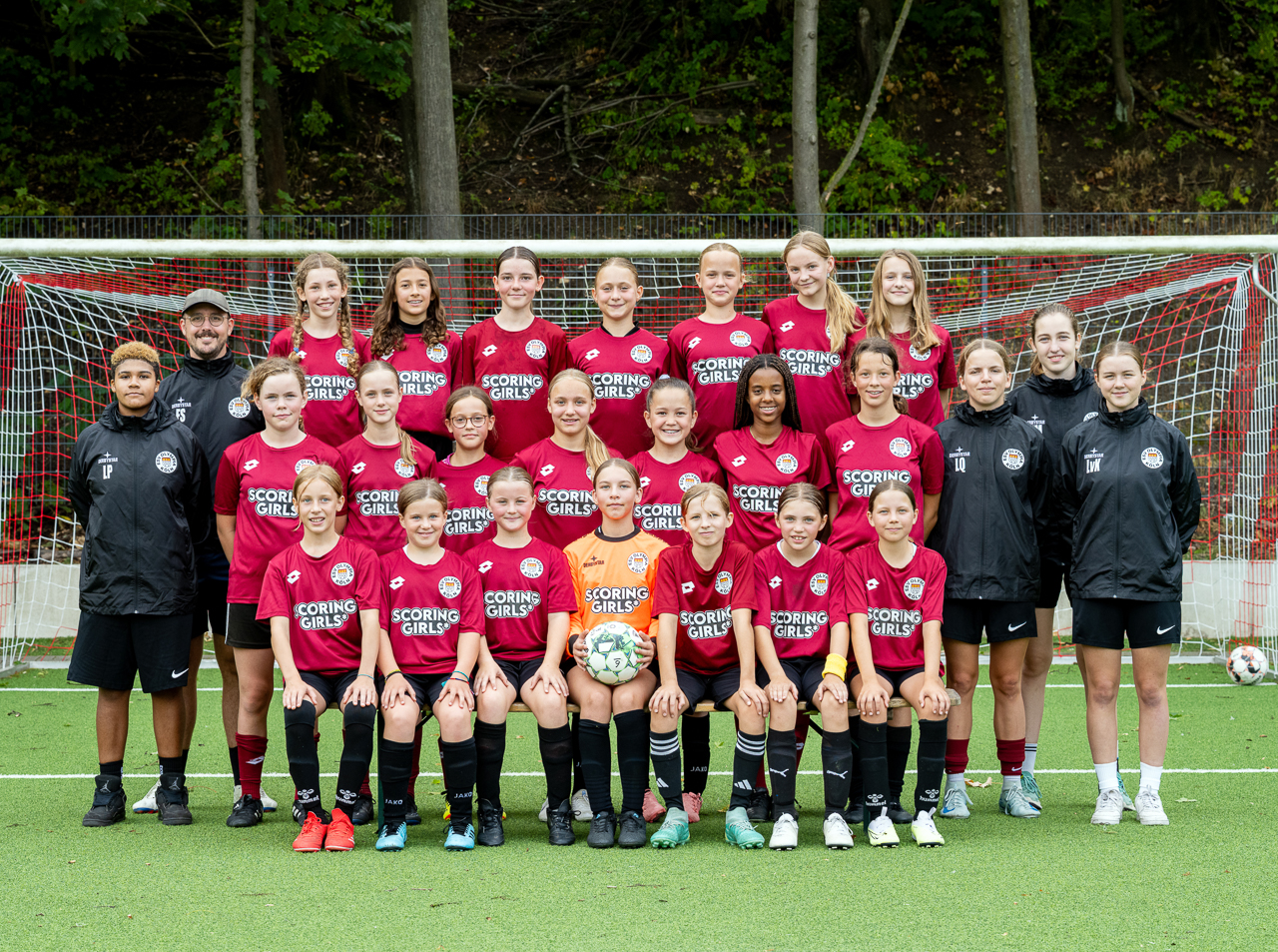 Teamfoto U13 Juniorinnen I ESV Olympia Köln