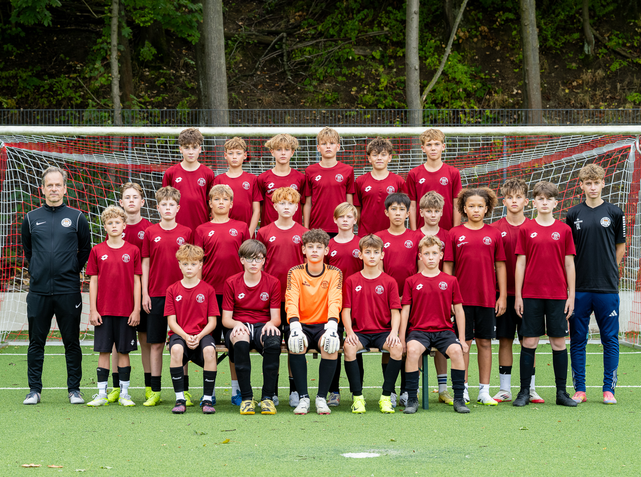 Mannschaftsfoto U14 Junioren ESV Olmypia