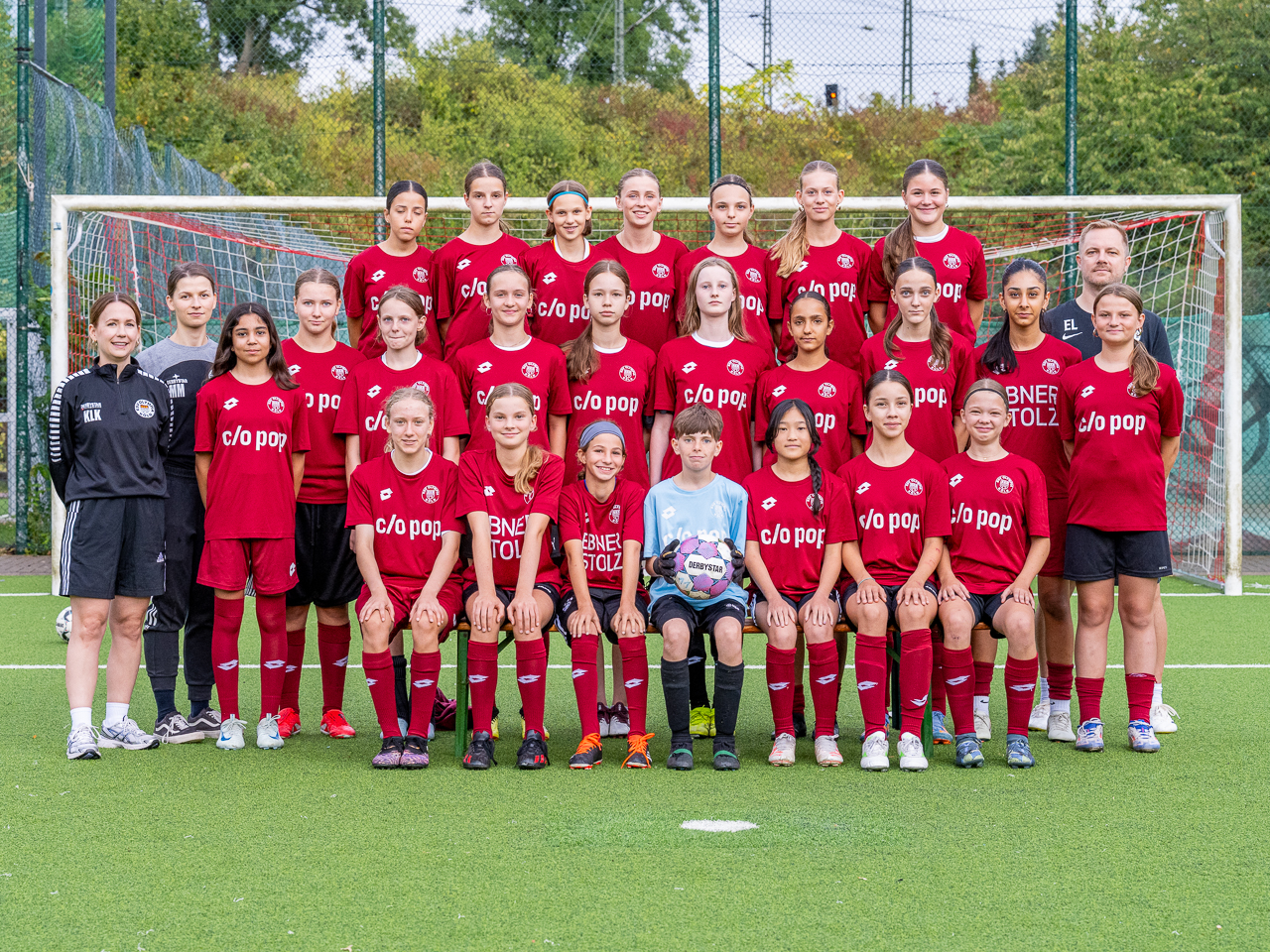 Team Foto U15 Juniorinnen ESV Olympia