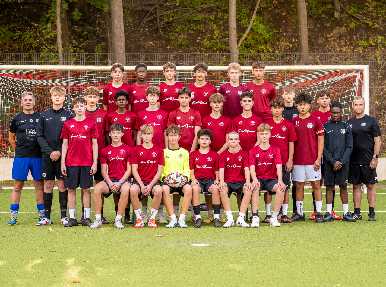 Mannschaftsfoto ESV Olympia U17 II Junioren