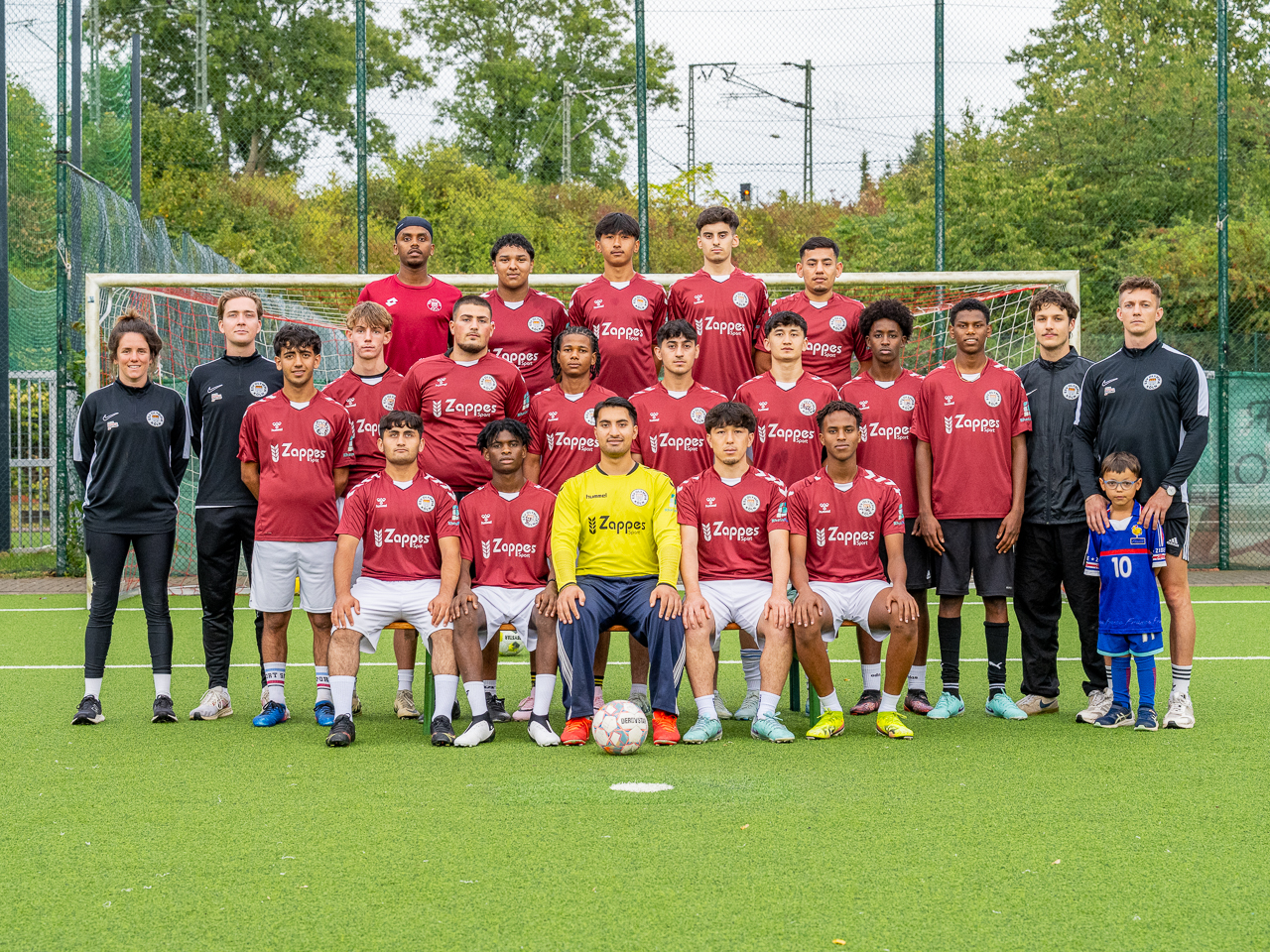 Team Foto U19 III RheinFlanke ESV Olmypia