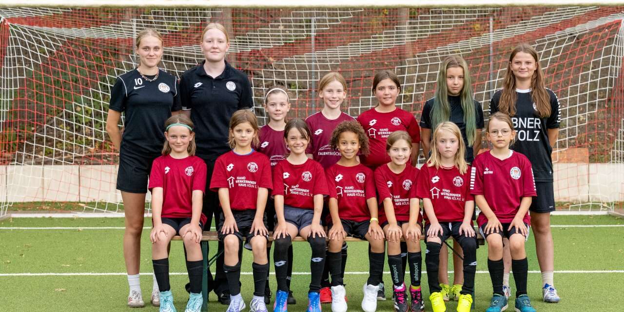 Teamfoto U9 F-Juniorinnen ESV Olympia