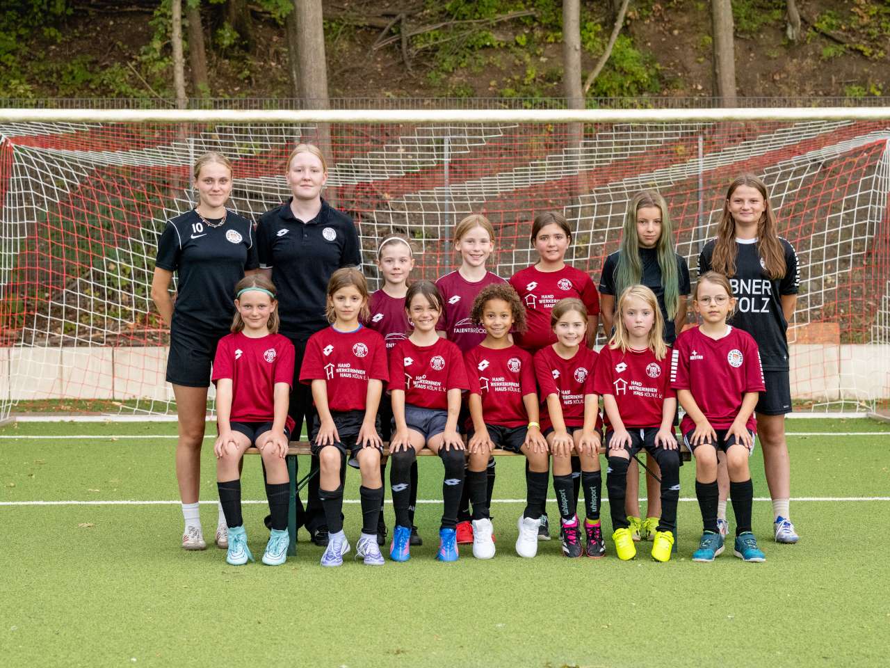 Teamfoto U9 F-Juniorinnen ESV Olympia