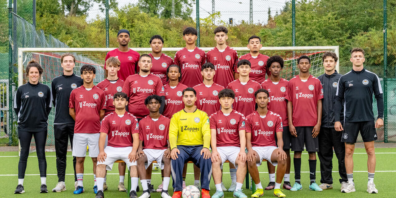 Mannschaftsfoto U19 III ESV Olympia RheinFlanke